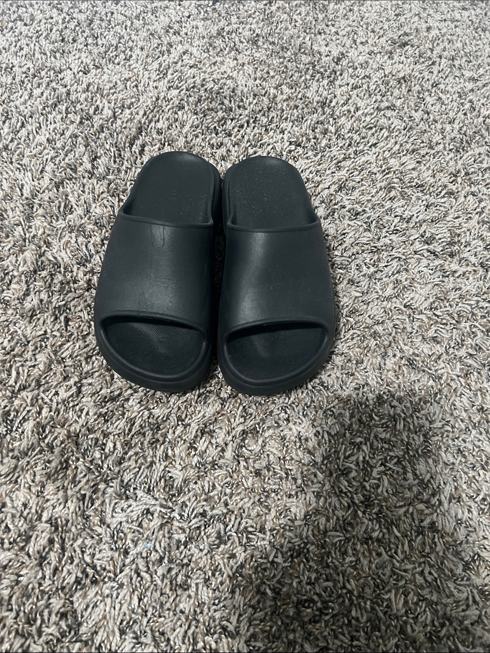 H&M Black Slide Sandals